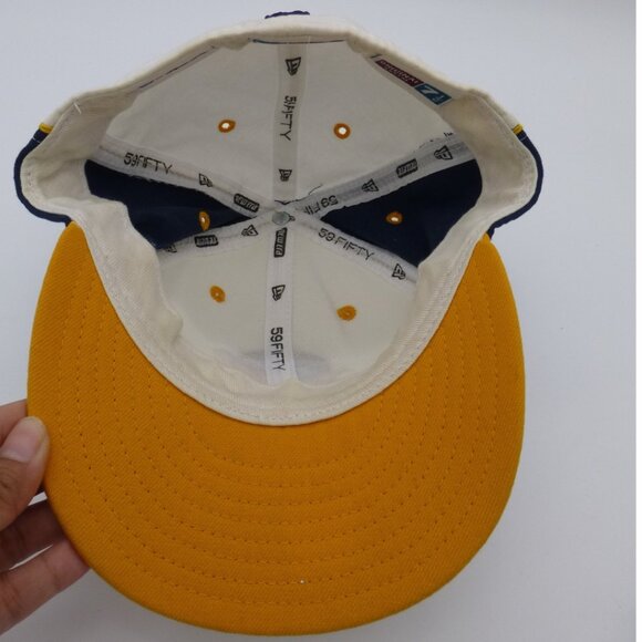 Golden State Warriors Thunder Mascot Logo New Era 7 1/2 Hat - Picture 4 of 15